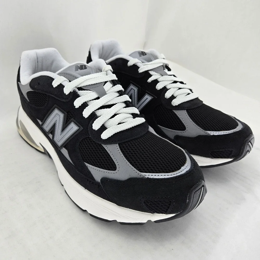 New Balance 2010 Black Grey Suede Mesh Sneakers U2010892 Mens 11.5 Womens 13